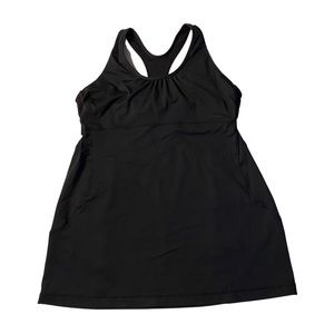 🛍 Lululemon Racerback Top Black Open Back Loose